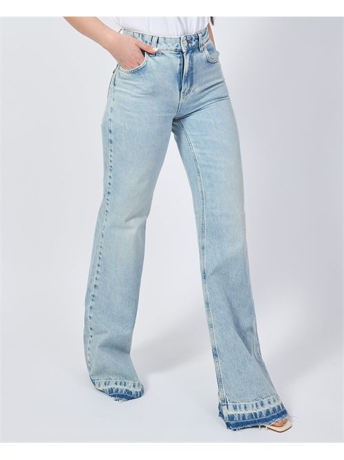 Jeans donna a palazzo Gaelle Paris GAELLE PARIS | GAABW04701BL01